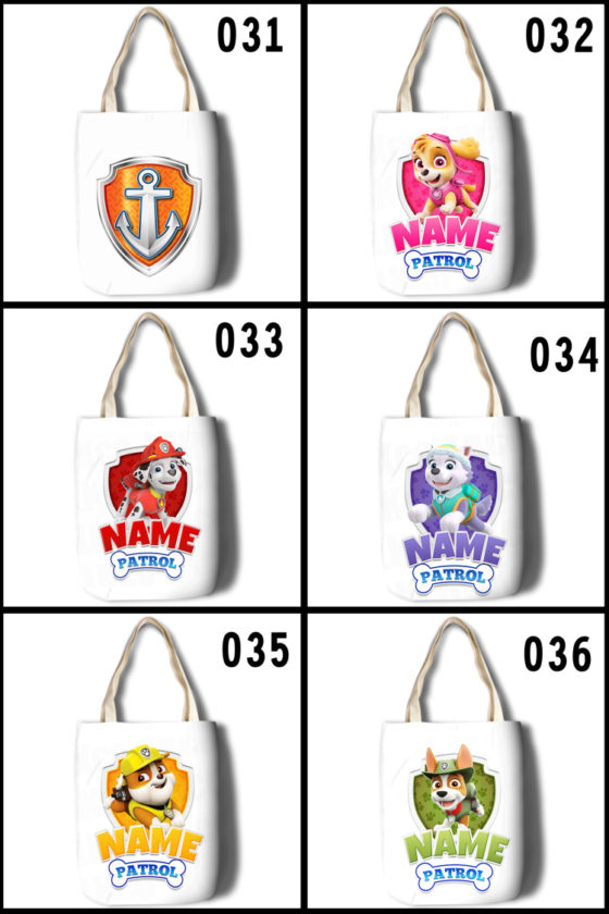 paw patrol canvas storage