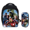 13″ The Avengers Backpack School Bag+pencil case