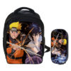 13″Naruto Backpack School Bag+pencil case