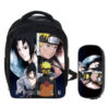 13″Naruto Backpack School Bag+pencil case
