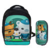 13″Octonauts Backpack School Bag+pencil case
