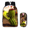 16Plants Vs. Zombies Backpack School Bag+pencil case
