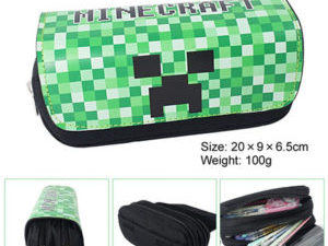 MineCraft Pencil Case Student’s Large Capacity Pen Bag