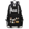 We Bare Bears Backpack MineCraft School Bag