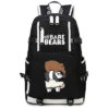 We Bare Bears Backpack MineCraft School Bag