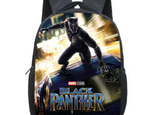 12″Black Panther Backpack School Bag