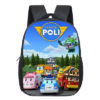 12″Traffic Safety with Poli Backpack School Bag