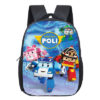 12″Traffic Safety with Poli Backpack School Bag