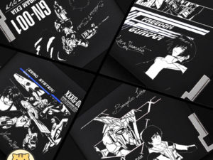 GUNDAM PU Leather Short Wallets