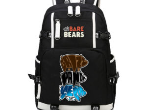 We Bare Bears School Bag Backpack