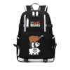 We Bare Bears School Bag Backpack