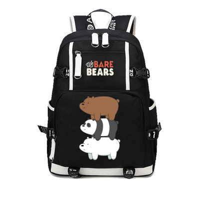 We Bare Bears School Bag Backpack - Baganime