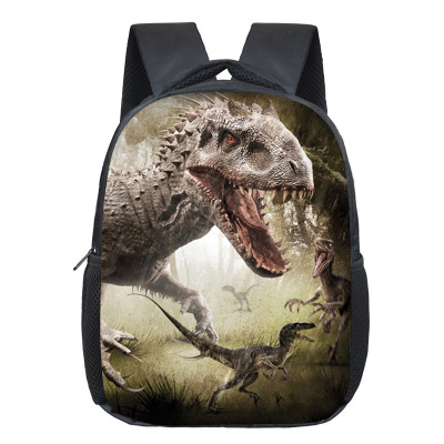 12″Jurassic World:Fallen Kingdom Backpack School Bag - Baganime