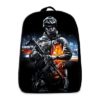 12″Battlefield Backpack School Bag for kids