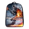 12″Battlefield Backpack School Bag for kids