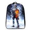 12″Battlefield Backpack School Bag for kids