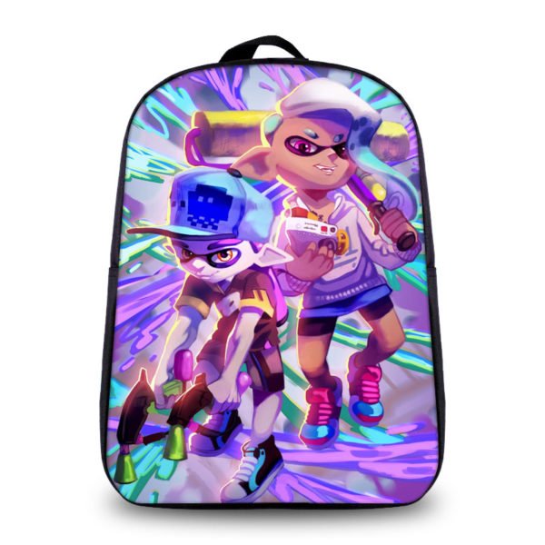 12″Splatoon 2 Backpack School Bag for kids