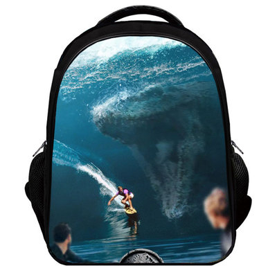 fallen backpack