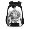 16Chester Bennington Backpack School Bag Black