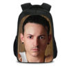 16Chester Bennington Backpack School Bag Black