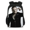 16Chester Bennington Backpack School Bag Black