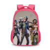 16‘’Fortnite Backpack School Bag Red