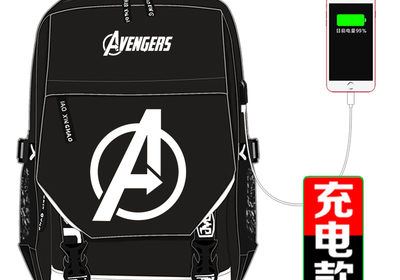 18”Avengers All Characters Backpack School Bag