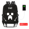 18”MineCraft All Characters Backpack School Bag