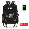 18”MineCraft All Characters Backpack School Bag