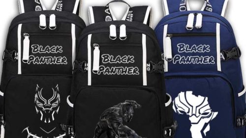 Black Panther Backpack School Bag