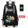 MineCraft Backpack School Bag