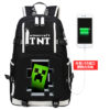 MineCraft Backpack School Bag