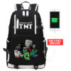 MineCraft Backpack School Bag