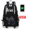 MineCraft Backpack School Bag