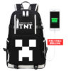 MineCraft Backpack School Bag