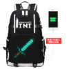 MineCraft Backpack School Bag