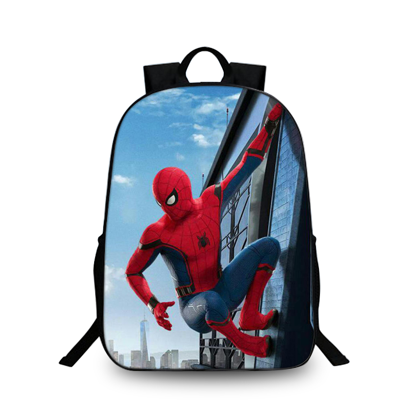 16″ Spider-Man Homecoming School Bag Backpack - Baganime