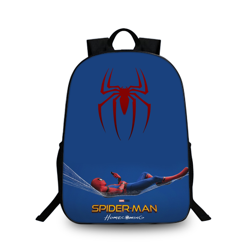 16″ Spider-Man Homecoming School Bag Backpack - Baganime