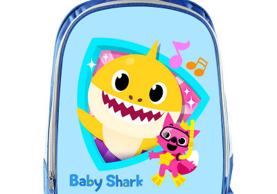 Baby Shark Backpack School Bag Blue