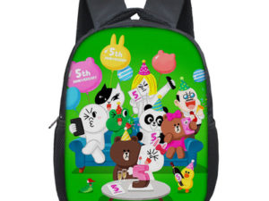 12 Inch BROWN BEAR Children's Backpack Kids School Cute Daily Bag Kindergarten Bags Girls Boys Waterproof Ruckpack Gift