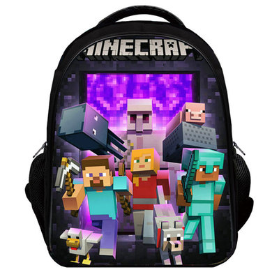minecraft school backpack