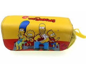 The Simpsons Pen Case Student's Large Capacity Pencil Bag