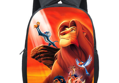 12 Inch The Lion King  Children's Backpack Kids School Cute Daily Bag Kindergarten Bags Girls Boys Waterproof Ruckpack