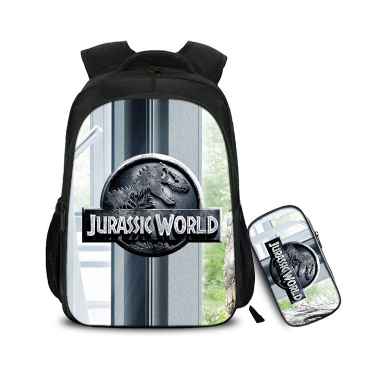 16″Jurassic World Fallen Kingdom Backpack School Bag+Pencil Bag – Baganime