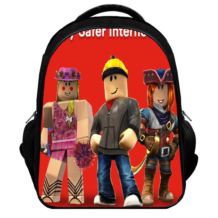 Roblox Backpack Kids Youth Student High Capacity Waterproof School Bag ...