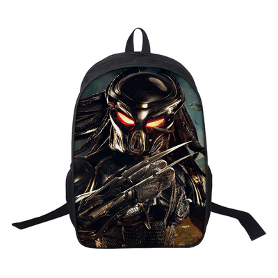 16″ The Predator Backpack School Bag - Baganime