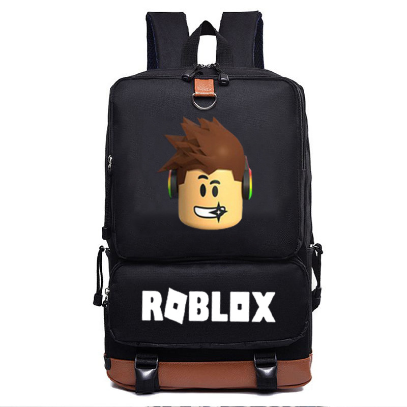 18 Roblox Canvas Backpack Shoulder School Bag Baganime