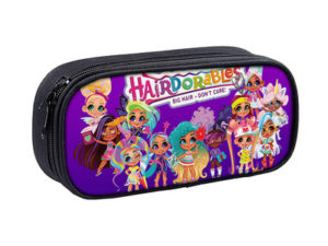 Hairdorables Dolls Pen Case Student’s Large Capacity Pencil Bag