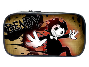 Bendy And The Ink Machine Pen Case Large Capacity Pencil Bag Student’s