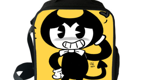 Bendy The Ink Machine Lunch Bag Outdoor Picnic Bag